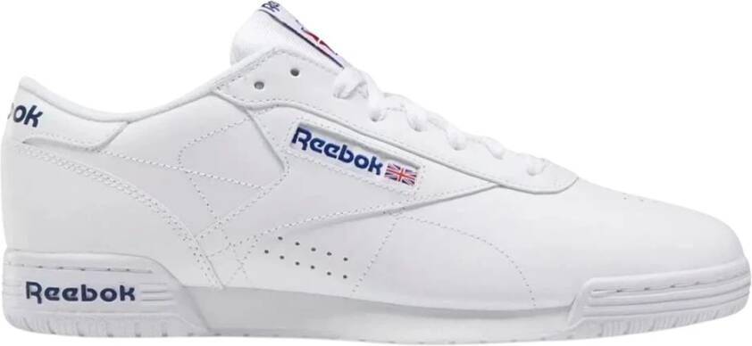 Reebok Classics Ex O Fit Clean Logo INT Heren Sneakers Sportschoenen Schoenen Leer Wit AR3169 - Foto 8