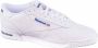 Reebok Classics Ex O Fit Clean Logo INT Heren Sneakers Sportschoenen Schoenen Leer Wit AR3169 - Thumbnail 2