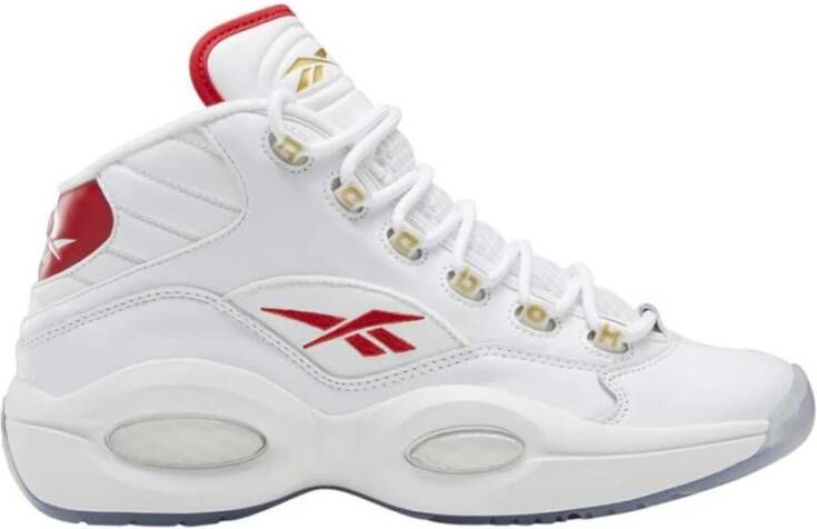 Reebok Iconische Question Mid Sneakers White Heren