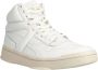 Reebok Witte Leren Sneakers Ronde Neus Logo White Heren - Thumbnail 1