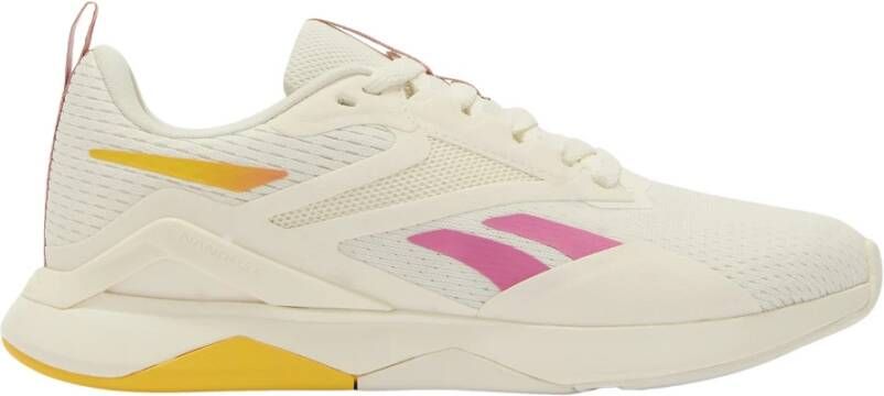 Reebok NANOFLEX TR 2 CHALK Roze GOLDEN HAZE Dames Sportschoenen chalk - Foto 2
