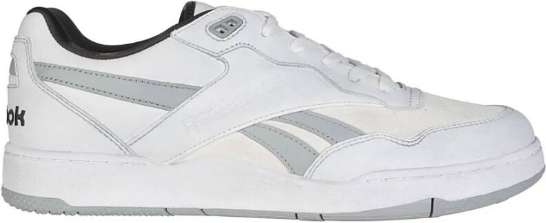 Reebok Witte Sneakers met Contrasterende Details White