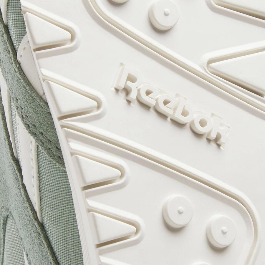 Reebok CLASSIC NYLON HYBRID Groen HYBRID Groen CHALK Dames Sneakers Groen - Foto 3