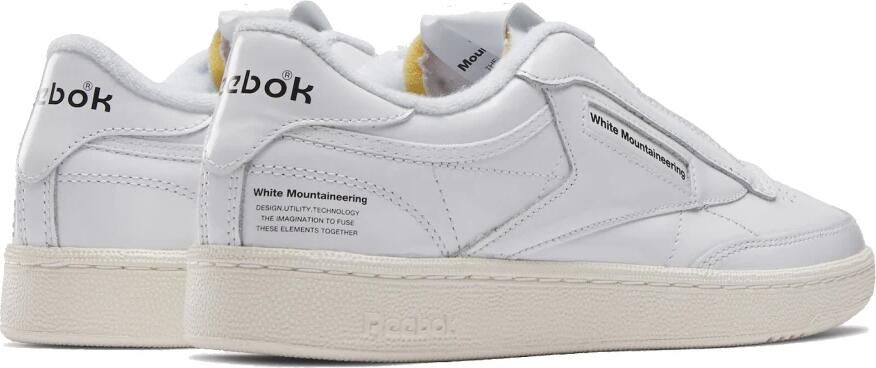 Reebok Club C 85 Sneakers Wit Krijt & Zwart - Foto 3