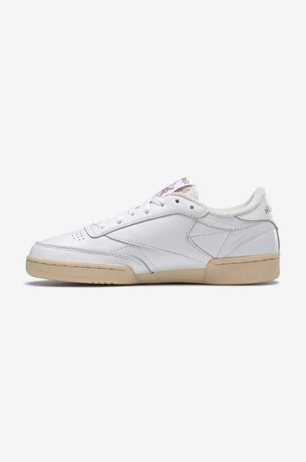 Reebok Classics Club C 85 Vintage leren sneakers wit ecru - Foto 4