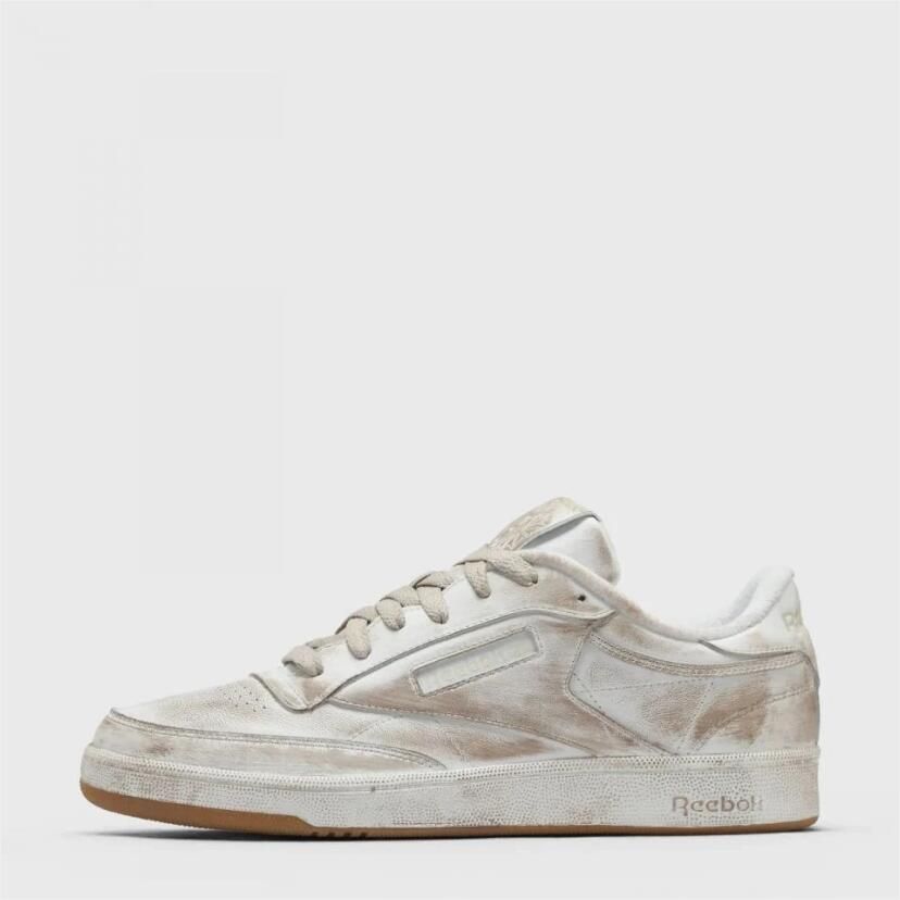 Reebok Classic Lage Sneakers 100261846P CLUB C 85 VINTAGE LTD-WHITE LINEN - Foto 2