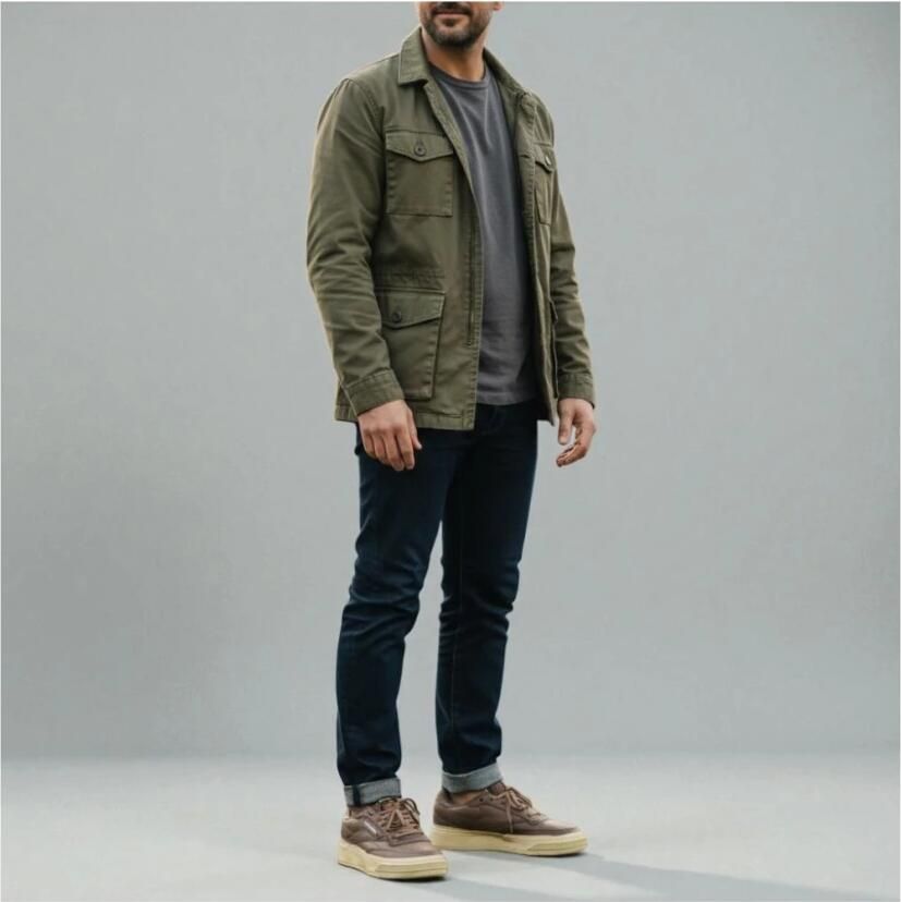 Reebok Classic Lage Sneakers 100260259 CLUB C LTD-6000 PAINTED BROWN - Foto 2