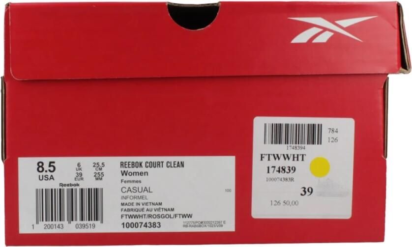 Reebok Classic Lage Sneakers REEBOK COURT CLEAN - Foto 5