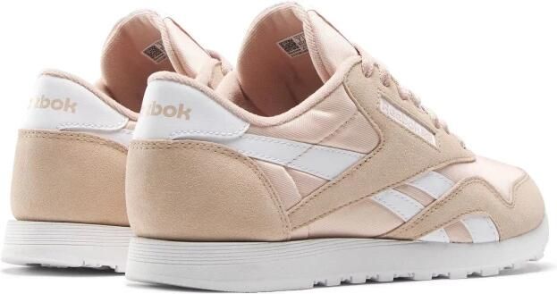 Reebok Fluwelen Classic Nylon Dames Sneaker Beige - Foto 4