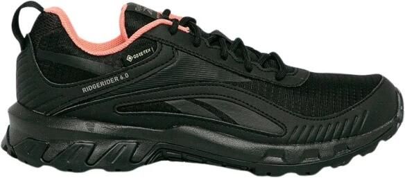 Reebok Ridgerider 6 Goretex Trailrunningschoenen Dames Core Black Twisted Coral Tech Metallic