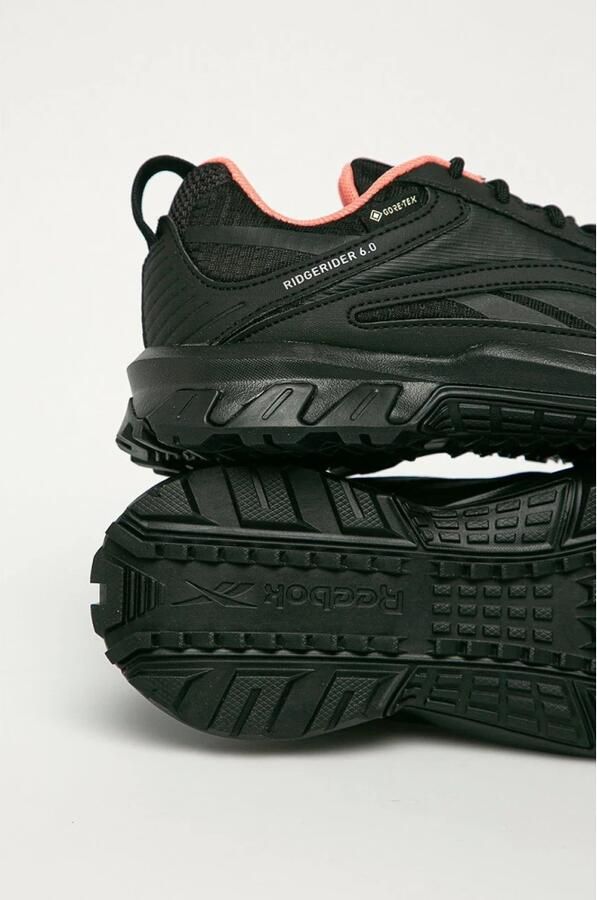 Reebok Ridgerider 6 Goretex Trailrunningschoenen Dames Core Black Twisted Coral Tech Metallic - Foto 4