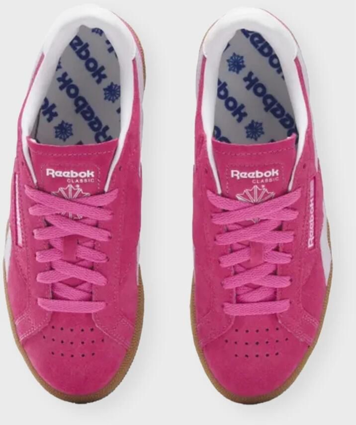Reebok CLUB C GROUNDS UK Roze DIGITAL GLEAM GUM Dames Sneakers Roze - Foto 2