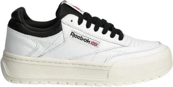 Reebok CLUB C MEGACOURT Wit -Zwart Sneakers Wit -Zwart