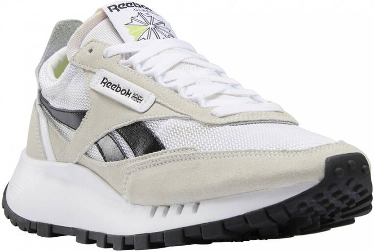 Reebok classic leather legacy schoenen Cloud White Core Black Acid Yellow - Foto 2