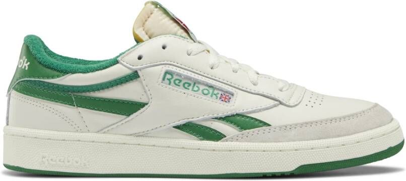 Reebok Club C Revenge Vintage Heren Schoenen Trainers Leer Wit FW4862 - Foto 6