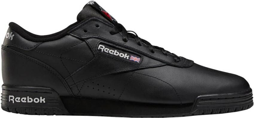 Reebok Schone Logo Sneakers voor Mannen Black Heren
