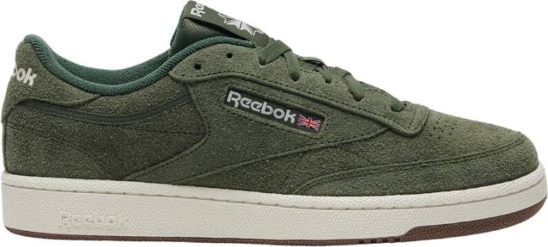 Reebok Classics Club C 85 leren sneakers olijfgroen ecru - Foto 2