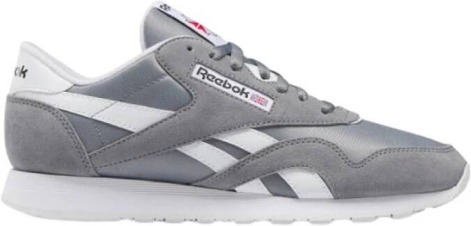 Reebok Classic Nylon Pure Grey 5 Cloud White Cloud White- Heren Pure Grey 5 Cloud White Cloud White