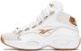 Reebok Question mid-top sneakers Wit - Thumbnail 1