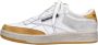 Reebok Witte Leren Sneakers met Contrasterende Details White Heren - Thumbnail 1