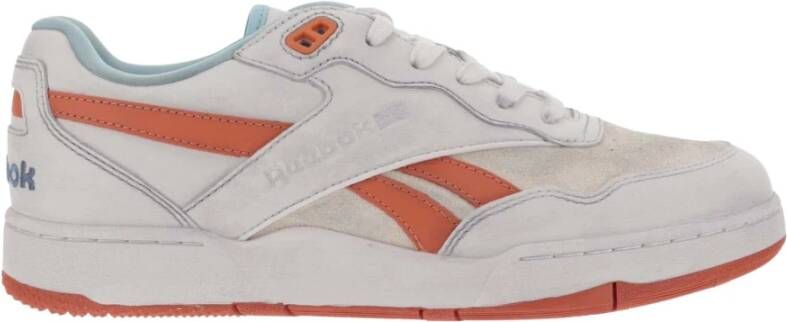 Reebok Sneakers van leer en mesh White