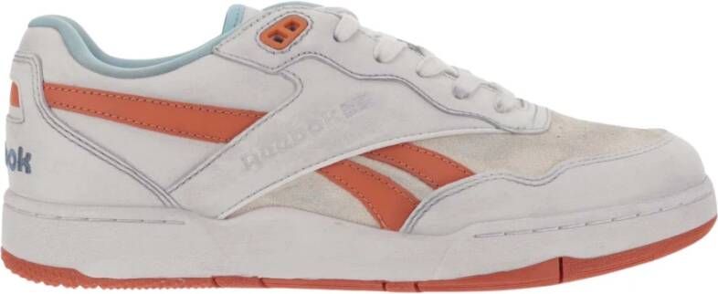 Reebok Sneakers van leer en mesh White Heren