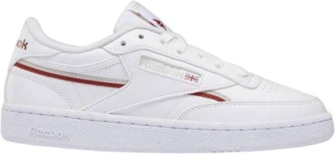 Reebok Classics Club C 85 sneakers wit donkerrood zand - Foto 3