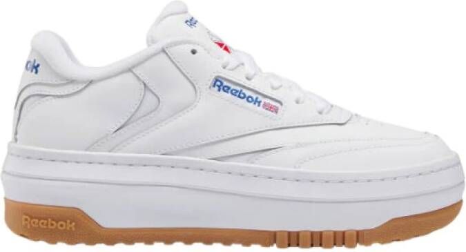 Reebok Club C Extra sneakers met plateauzool Wit