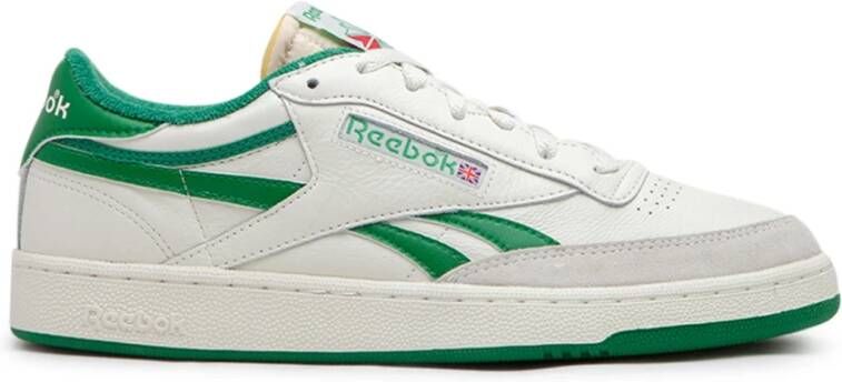 Reebok Club C Revenge Vintage Heren Schoenen Trainers Leer Wit FW4862 - Foto 8