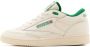 Reebok Buty męskie sneakersy Club C Mid II Vintage H68833 Beige Heren - Thumbnail 4