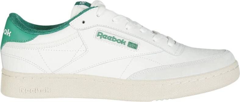 Reebok Wit Groen Club C Sneakers White Heren