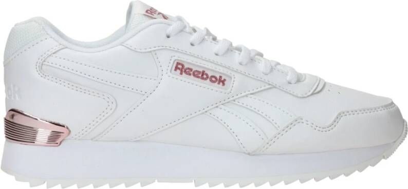 Reebok Wit Metallic Roze Sneaker White Heren
