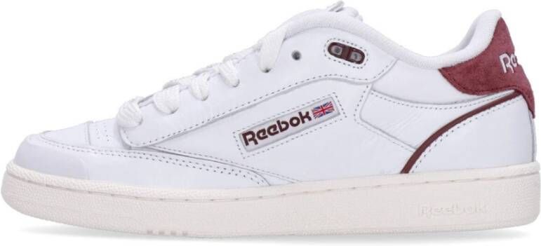 Reebok Witte Leren Lage Sneakers White Heren