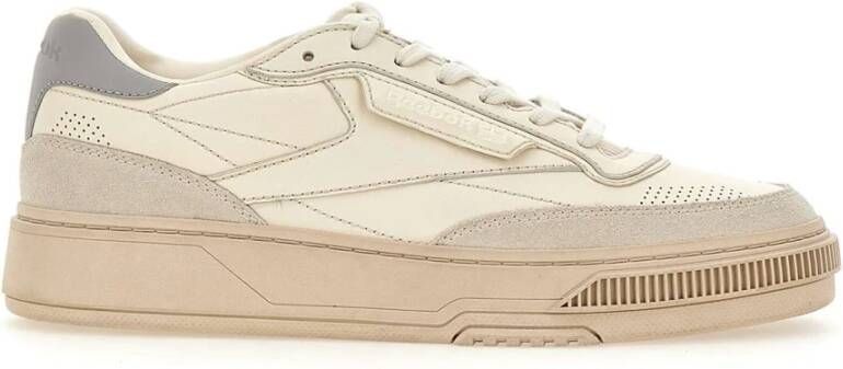 Reebok Witte Sneakers Klassieke Stijl White Heren