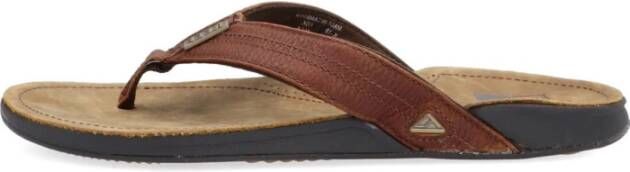 Reef Bruin Leren Comfort Slipper J-Bay III