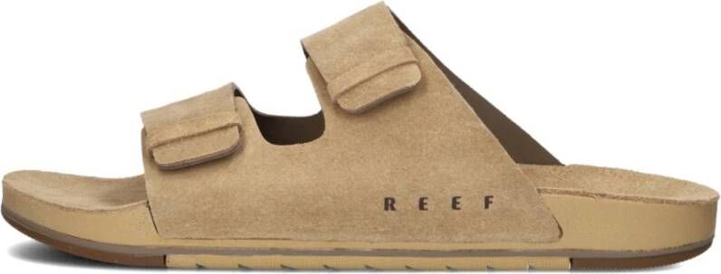 Reef Bruin Suède Twee Bar Sandalen - Foto 2