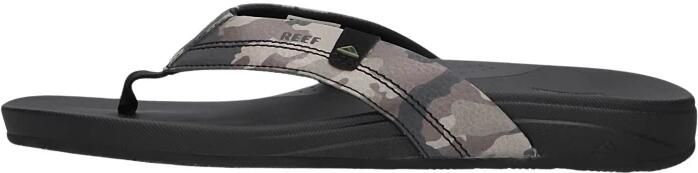 Reef Cushion Spring Heren Slippers Zwart Camo - Foto 3