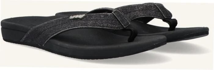REEF Zwarte Slippers Ortho Spring - Foto 4
