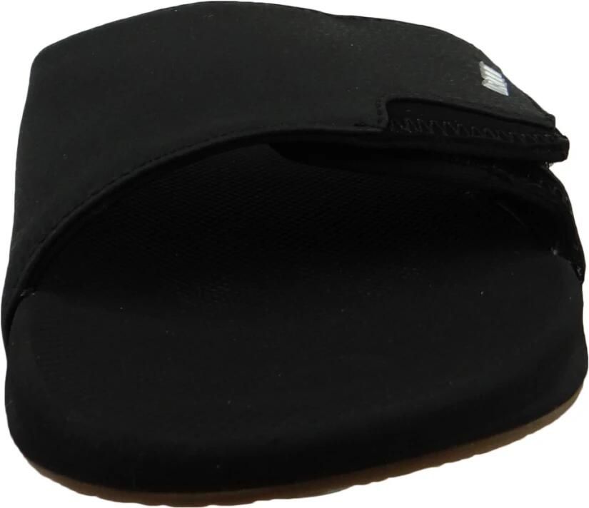 Reef Fanning Slideblack Silver Heren Slippers Zwart Zilver - Foto 9