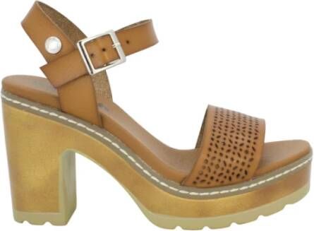 Refresh High Heel Sandals Beige Dames