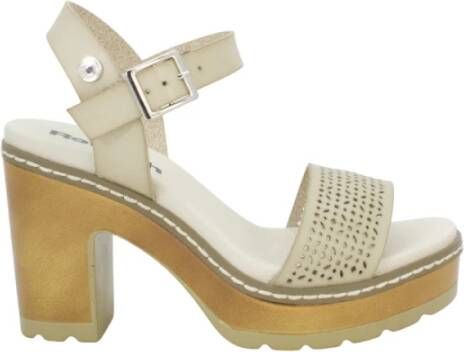 Refresh High Heel Sandals Beige Dames