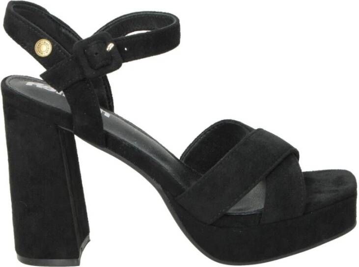 Refresh Elegant High Heel Sandals Black Dames