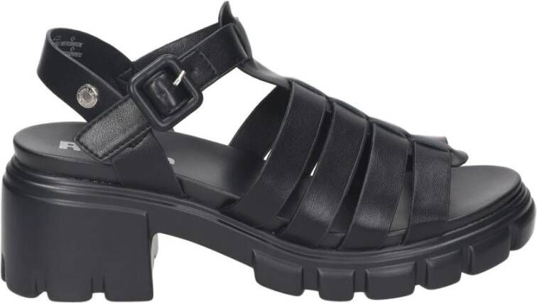 Refresh Modieuze Jonge Sandalen Black Dames