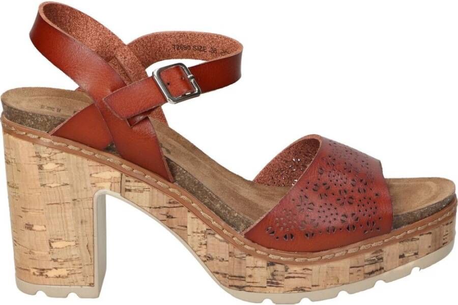 Refresh Sandalen Bruin Dames