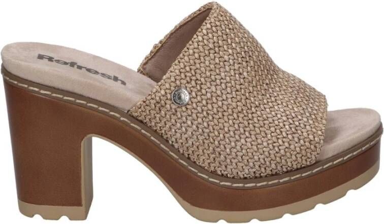 Refresh Sandals Beige Dames