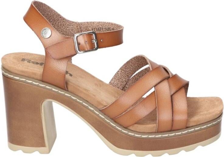 Refresh Sandals Beige Dames