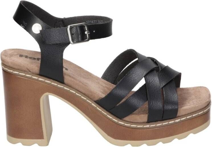 Refresh Sandals Black Dames