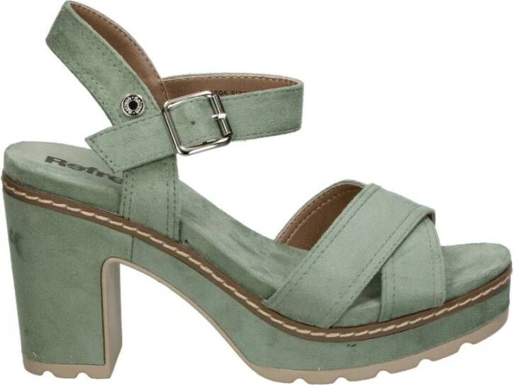 Refresh Sandals Groen Dames