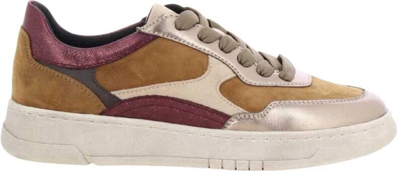 Regarde Le Ciel Cognac Leren Damesschoenen