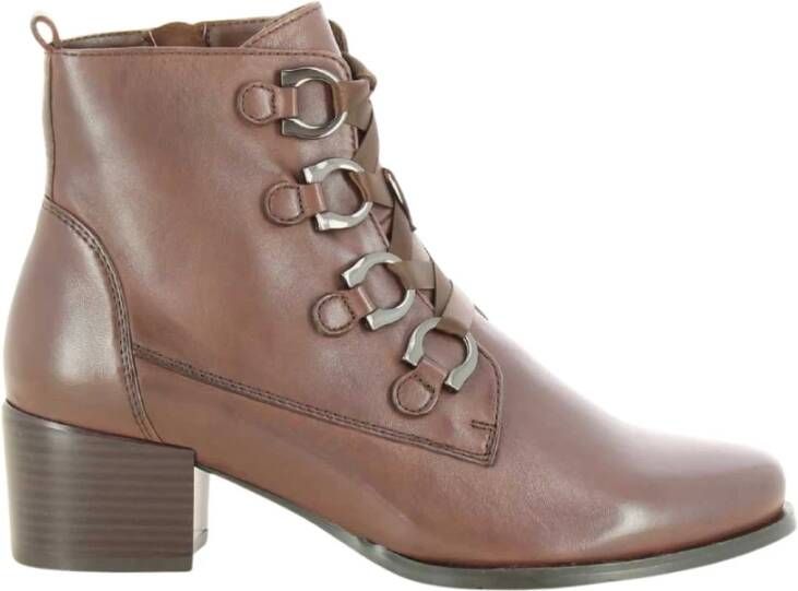 Regarde Le Ciel Cognac Leren Damesschoenen Jolene